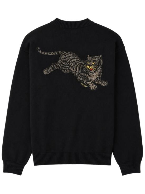 26FW 겐조 니트웨어 FG65CA8213FN 99J Black - KENZO