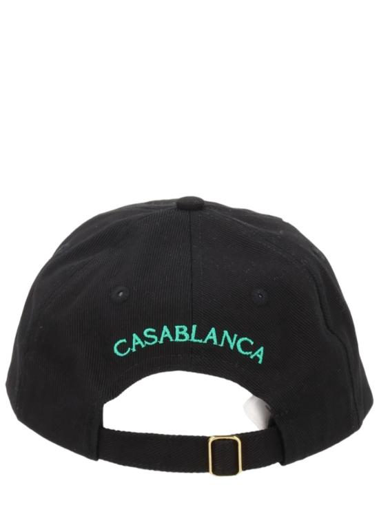 26FW 카사블랑카 볼캡 A PF26 HAT 002 03BLACK - CASABLANCA