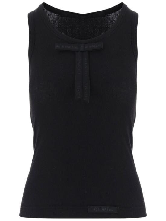 26FW 알랭폴 탑 APJETO06079BLACK