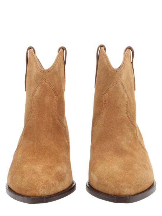 26FW 이자벨마랑 드위나 스웨이드 카프스킨 카우보이 부츠 BO0002FA A1A03S50CO Brown