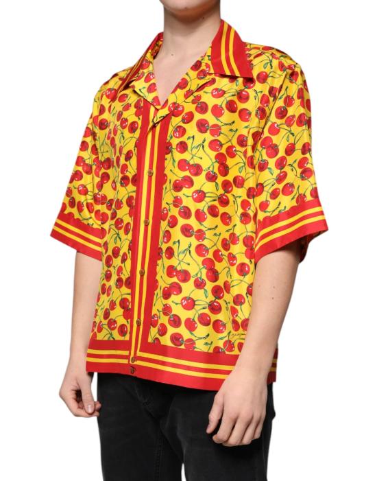  돌체앤가바나 셔츠 TSH87281 YELLOW - DOLCE & GABBANA