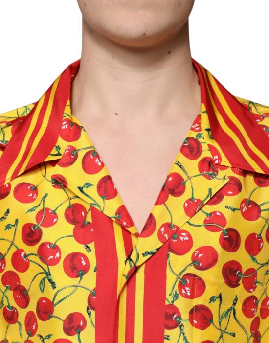  돌체앤가바나 셔츠 TSH87281 YELLOW - DOLCE & GABBANA