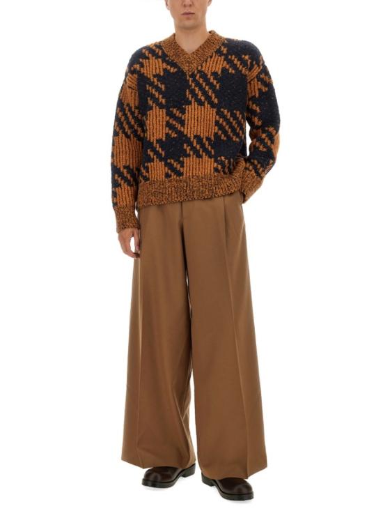 25FW 드리스 반 노튼 니트웨어 021238 2726700 Brown - DRIES VAN NOTEN