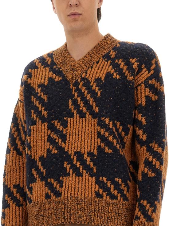 25FW 드리스 반 노튼 니트웨어 021238 2726700 Brown - DRIES VAN NOTEN