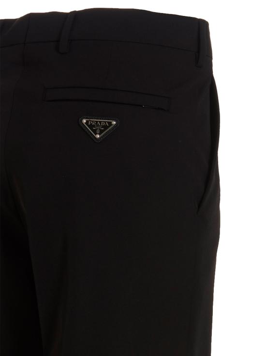 25FW 프라다 팬츠 PR243819BM BLACK - PRADA