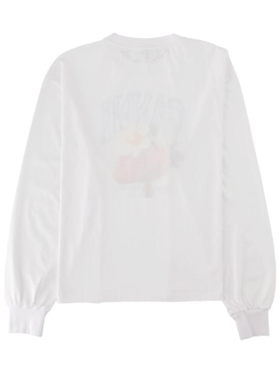 26FW 가니 탑 A1050241 151 White - GANNI