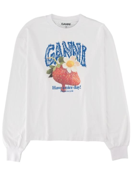 26FW 가니 탑 A1050241 151 White