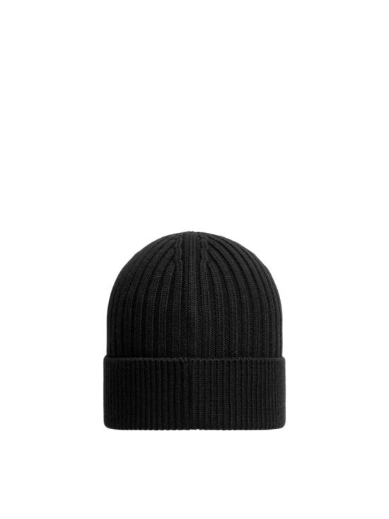 26FW 몽클레어 로고 패치 울 비니 로고 패치 울 비니 3B00001 04761 Black - MONCLER