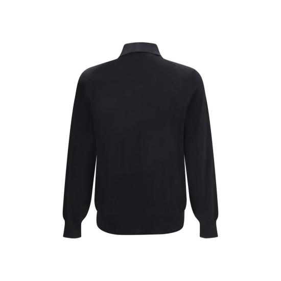 26SS 브루넬로 쿠치넬리 탑 BRM29800135CH101BB BLACK - BRUNELLO CUCINELLI