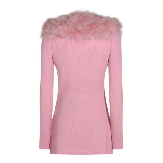 26FW 블루마린 니트웨어 RF6197MAB39X0031 Pink - BLUMARINE