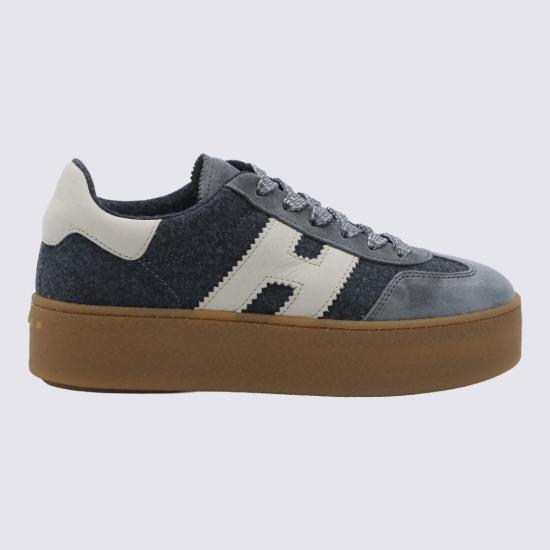 26FW 호간 스니커즈 HXW6980FB6DVJ60CPM Grey - HOGAN