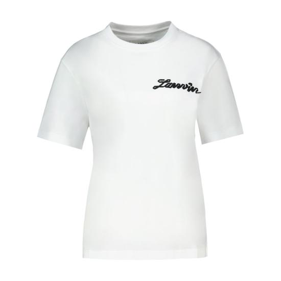 26FW 랑방 탑 RM TS0012 J316 P26 01 white