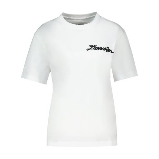 26FW 랑방 탑 RM TS0012 J316 P26 01 white