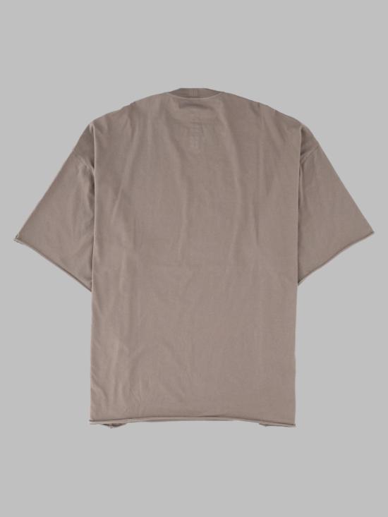26FW 릭 오웬스 반팔 티셔츠 RU02F4283 JA34 DOVE - RICK OWENS