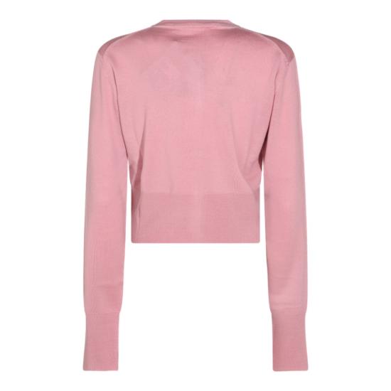 26FW 비비안웨스트우드 베아 크롭드 가디건 1803002UY005EG406 Pink - VIVIENNE WESTWOOD