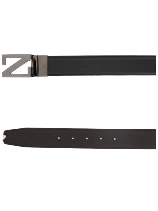 26FW 에르메네질도제냐 벨트 LHAVG B038AZNTM Black - ERMENEGILDO ZEGNA