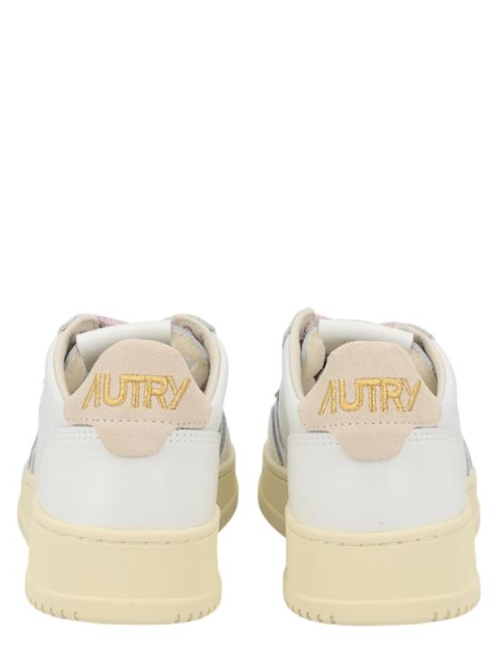 26FW 오트리 메달리스트 로우 레더 스니커즈 AULW SW04 White - AUTRY