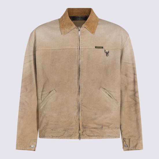 26FW 골든구스 자켓 GUP02747P00265555559 Brown - GOLDEN GOOSE