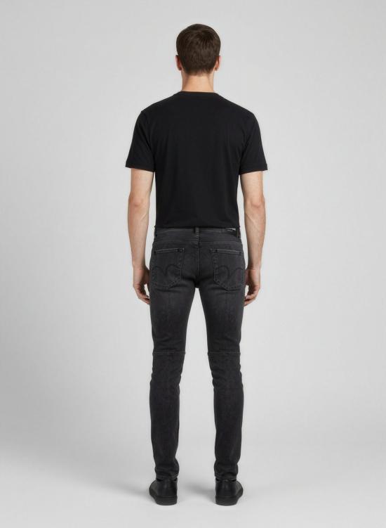  발망 데님 팬츠 BABH4MG010DB750PCSG BLACK - BALMAIN