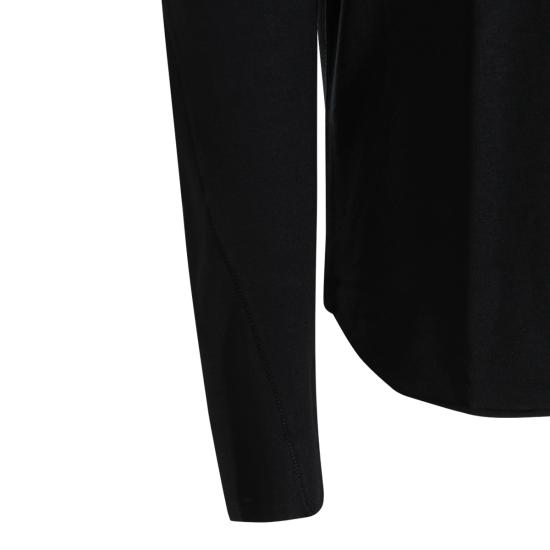 26FW 톰크롬 긴팔 티셔츠 MTS96101 11 BLACK - THOM KROM