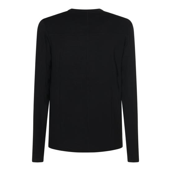 26FW 톰크롬 긴팔 티셔츠 MTS96101 11 BLACK - THOM KROM