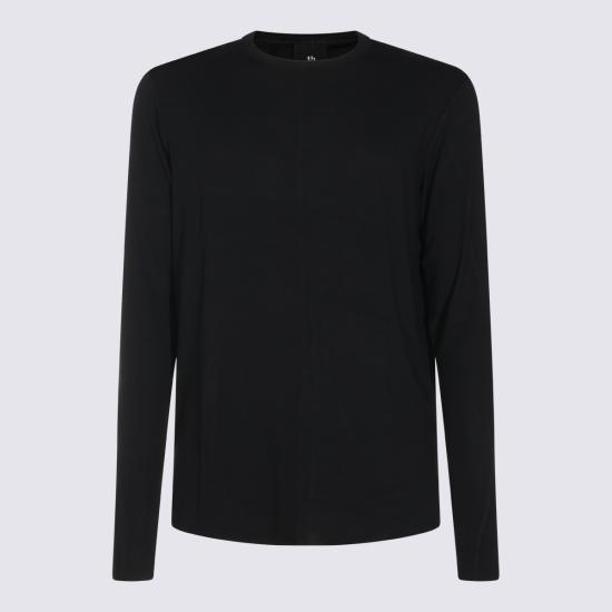 26FW 톰크롬 긴팔 티셔츠 MTS96101 11 BLACK - THOM KROM