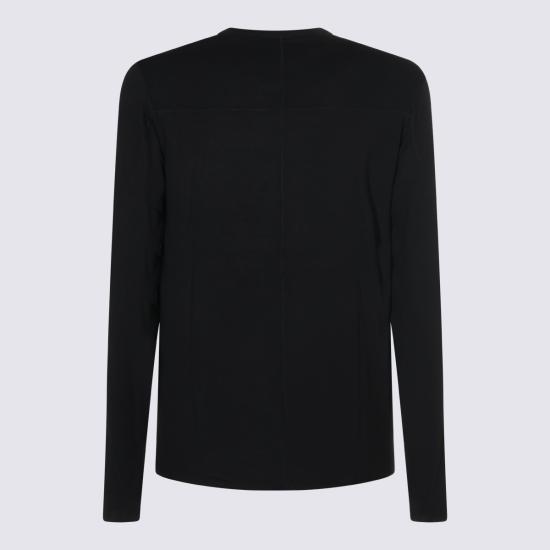 26FW 톰크롬 긴팔 티셔츠 MTS96101 11 BLACK - THOM KROM