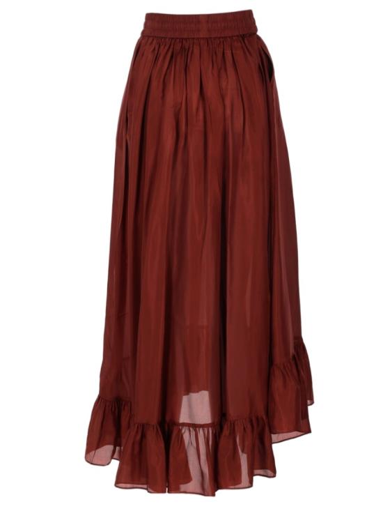 26FW 짐머만 롱 스커트 8440SSS261 MER Red - ZIMMERMANN
