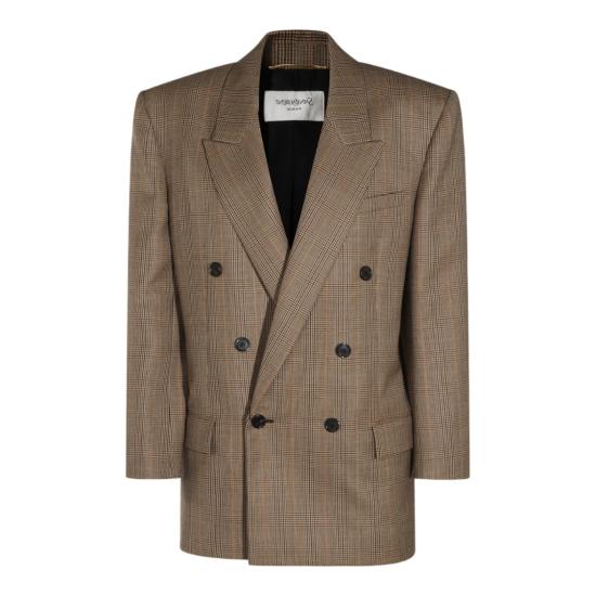 26FW 생로랑 자켓 871065Y3L612242 Brown