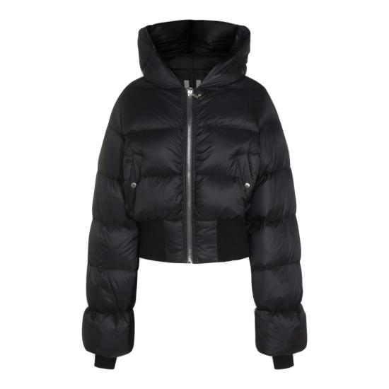 26FW 릭 오웬스 타워 신치드 후드 다운 재킷 타워 신치드 후드 다운 재킷 RP02F5775NPD309 Black