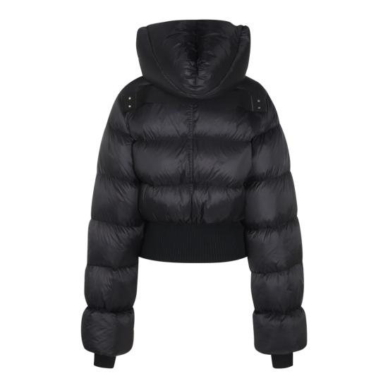 26FW 릭 오웬스 타워 신치드 후드 다운 재킷 타워 신치드 후드 다운 재킷 RP02F5775NPD309 Black - RICK OWENS