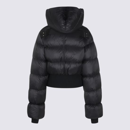 26FW 릭 오웬스 타워 신치드 후드 다운 재킷 타워 신치드 후드 다운 재킷 RP02F5775NPD309 Black - RICK OWENS