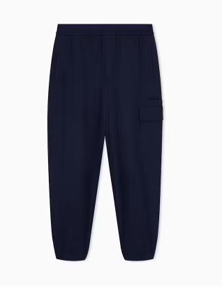 26FW 엠포리오 아르마니 스트레이트 팬츠 EM006673 AF27655 UB118 BLUE
