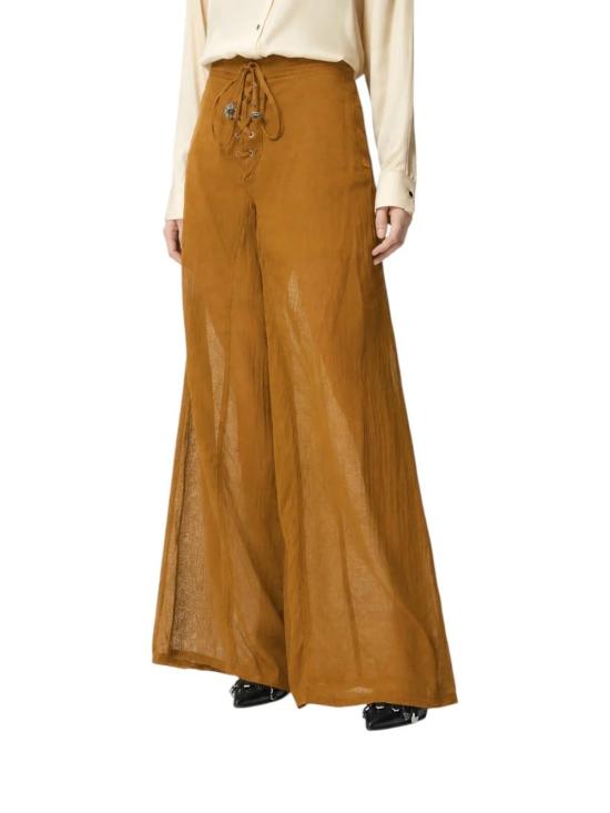 26SS 핑코 팔라초 팬츠 106947A3AX L25 Bronzo - PINKO