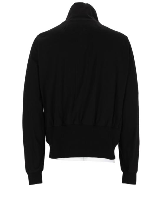 26FW 릭 오웬스 바우하우스 디테일 지퍼 스웨트셔츠 RU02F4272 BA09 Black - RICK OWENS