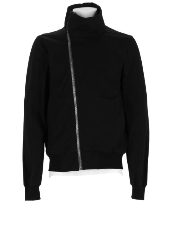 26FW 릭 오웬스 바우하우스 디테일 지퍼 스웨트셔츠 RU02F4272 BA09 Black