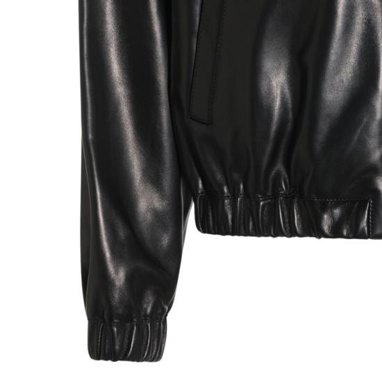 26FW 생로랑 카산드르 램스킨 자켓 카산드르 램스킨 자켓 A000H9YCOJ21000 Black - SAINT LAURENT