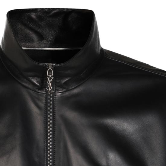26FW 생로랑 카산드르 램스킨 자켓 카산드르 램스킨 자켓 A000H9YCOJ21000 Black - SAINT LAURENT