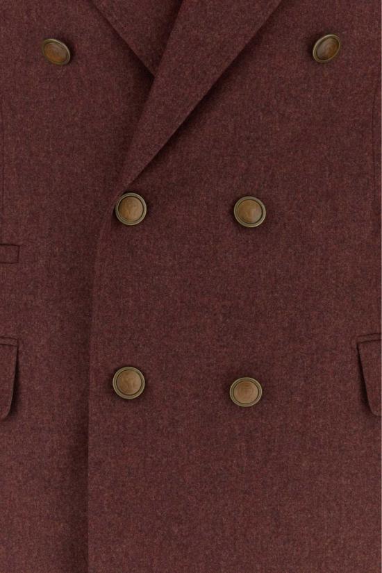 26FW 브루넬로 쿠치넬리 수트 팬츠 ME4999CPNH C017 BURGUNDY - BRUNELLO CUCINELLI