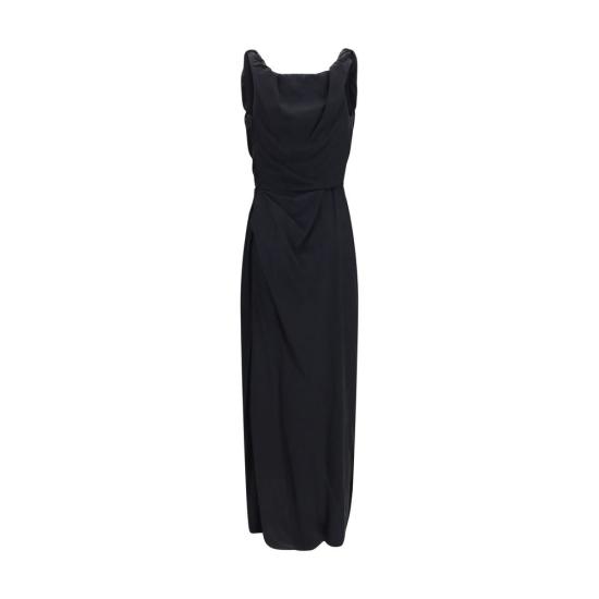 26FW 비비안웨스트우드 원피스 VI1101039NW01IPN401BB BLACK - VIVIENNE WESTWOOD