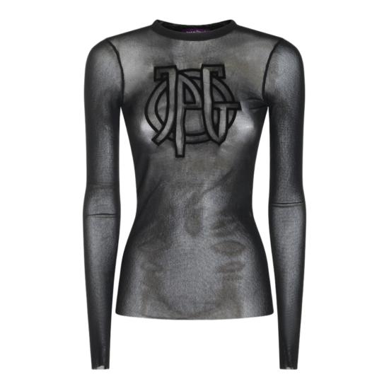 26FW 장 폴 고티에 탑 2604WTO541M00000 Black