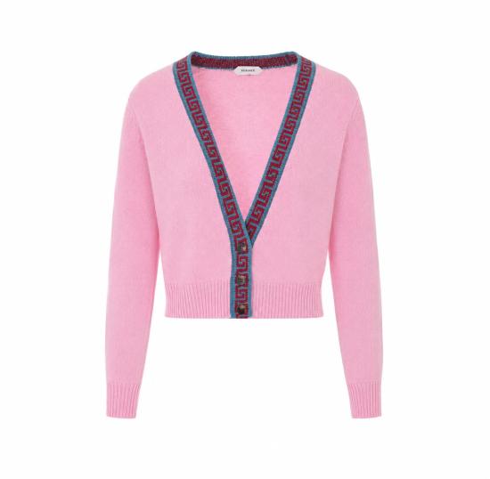26FW 베르사체 가디건 1026767 1A191611PS10 PINK