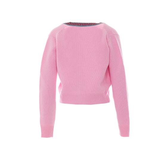 26FW 베르사체 가디건 1026767 1A191611PS10 PINK - VERSACE