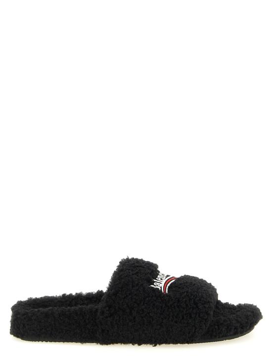 26FW 발렌시아가 뮬/슬리퍼 BA341398BM BLACK