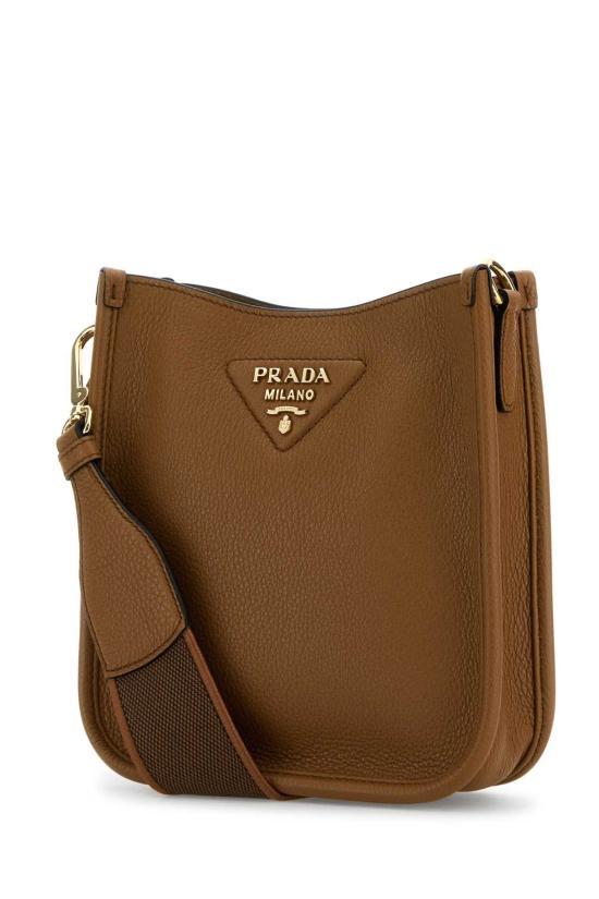  프라다 레더 미니 숄더백 1BH191V7NO2DKV F03V8 BROWN - PRADA