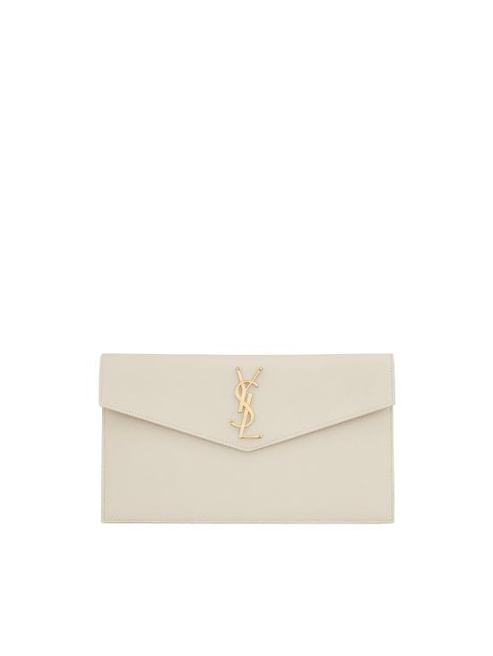 26FW 생로랑 업타운 파우치 클러치백 565739 1GF0J9207 CREAM - SAINT LAURENT