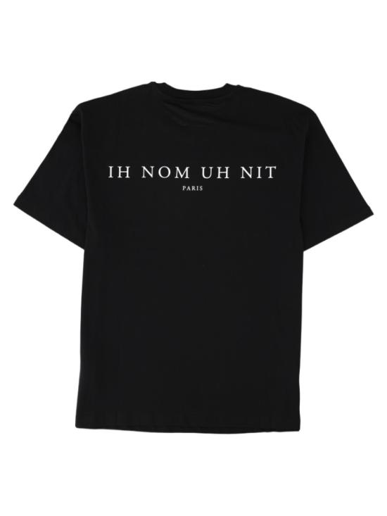 26FW 이놈어닛 반팔 티셔츠 NUW26286 009 Black - IH NOM UH NIT