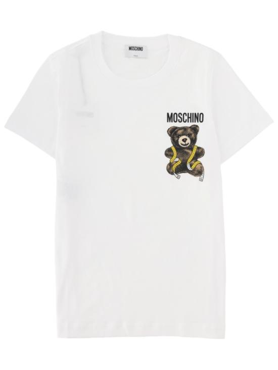 26FW 모스키노 탑 07085541 1001 White