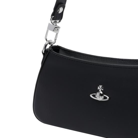 26FW 비비안웨스트우드 ORB 타샤 레더 스터드 숄더백 5801000JW S0026N401 BLACK - VIVIENNE WESTWOOD