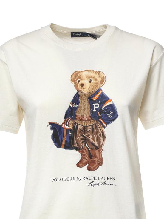 26FW 폴로 랄프로렌 반팔 티셔츠 211B17774 001 WARM WHITE - POLO RALPH LAUREN